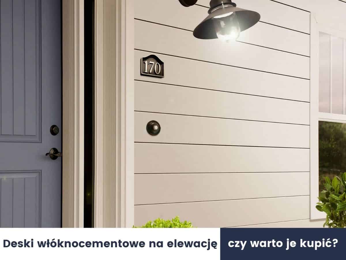 Deski elewacyjne na domu